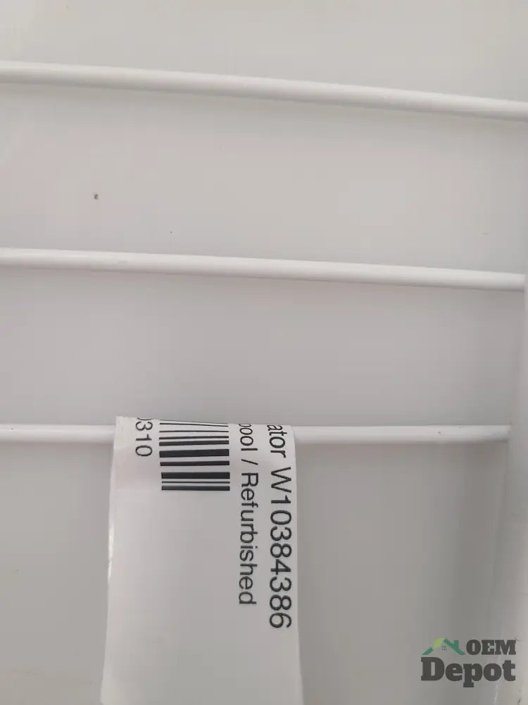 Wire shelf refrigerator W10384386